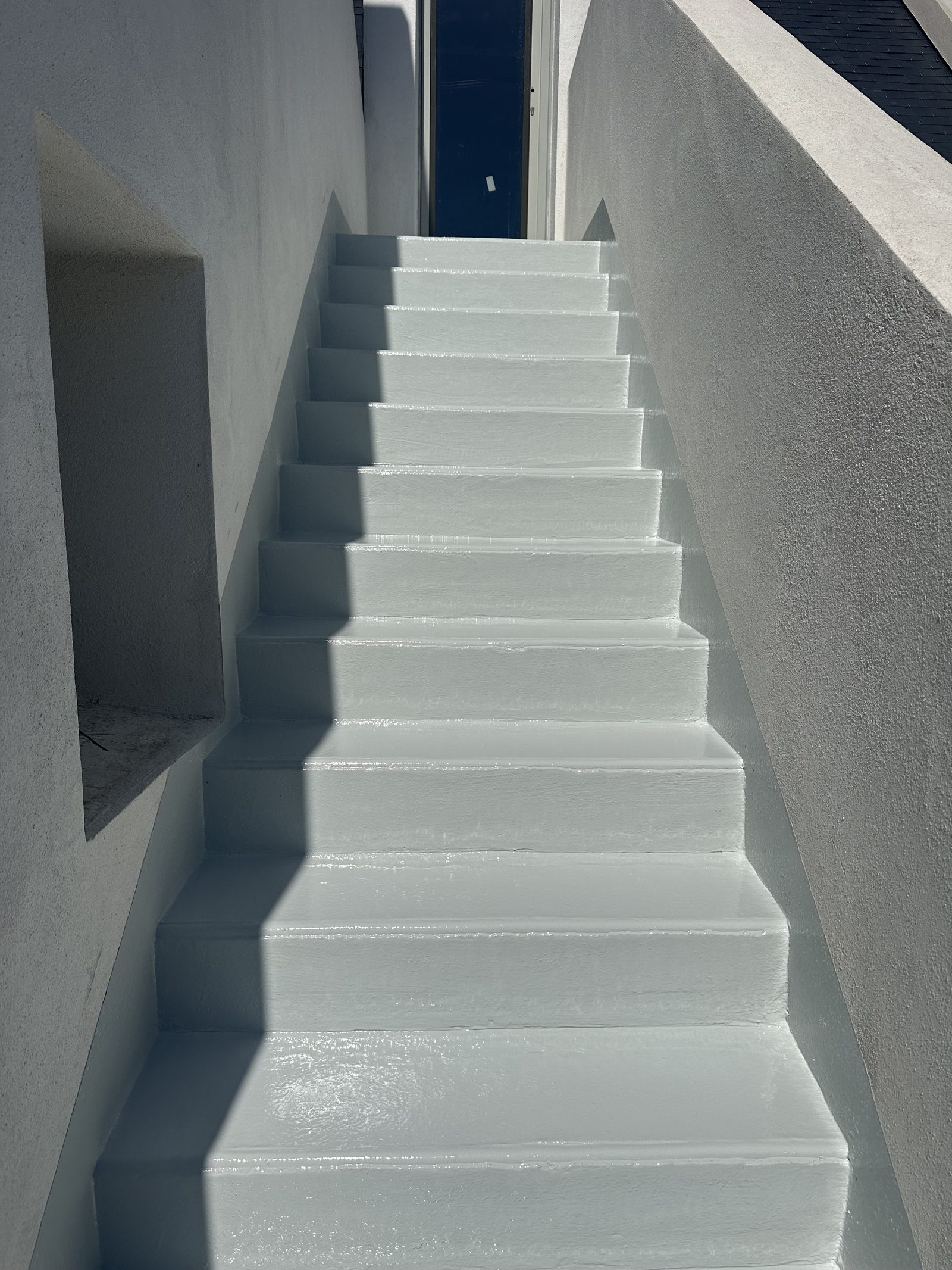 Résines sur escaliers